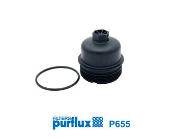 P655 Кришка, корпус оливного фільтра (PURFLUX)