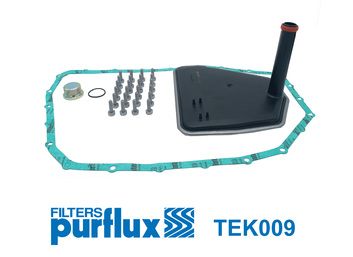 PURFLUX TEK009 Фільтр АКПП Audi A4/A6 2.7-4.2 04-11/VW Phaeton 3.0-4.2 03-16 (з прокладкою)