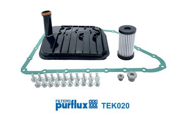 PURFLUX TEK020 Фільтр АКПП Ford Focus 1.4-2.0i/TDCI 04-12 (з прокладкою)