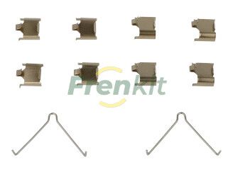 FRENKIT 901166 Планка супорта (заднього) прижимна (к-кт) Mazda 6 02-07 (Akebono)