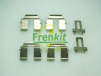 FRENKIT 901233 Планка супорта (заднього) прижимна (к-кт) VW T4 90-03 (Lucas) (з датчиком витрати кол
