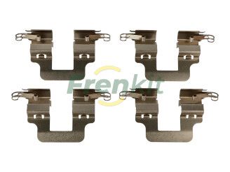 FRENKIT 901766 Планка супорта (заднього) прижимна (к-кт) Audi A4/A5/A6/A7/Q7 07- (Lucas)