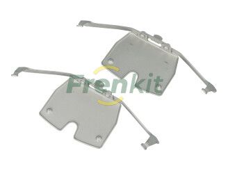 FRENKIT 901879 Планка супорта (переднього) прижимна (к-кт) BMW 7 (F01-F04)/X5 (F15/F85)/X6(E71/F16)