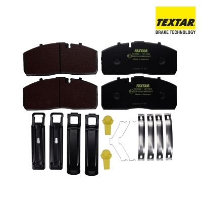 TEXTAR 2917504 Комплект гальмівних накладок, дискове гальмо