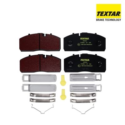 TEXTAR 2934001 Комплект гальмівних накладок, дискове гальмо