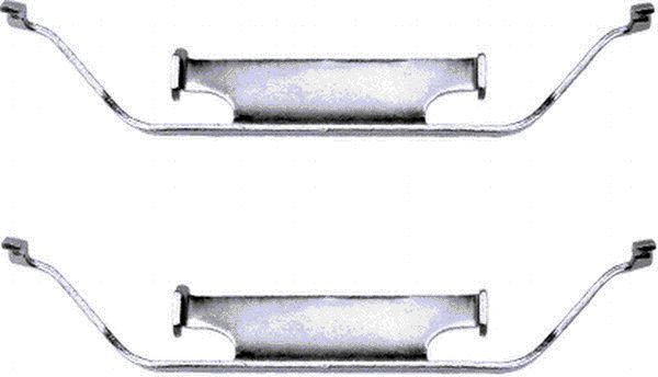 TEXTAR 82028600 Планка супорта (переднього) прижимна (к-кт) BMW 3 (E46)/5 /7 (E32) -05/X3 (E83) 03-12 (Ate-Teves)
