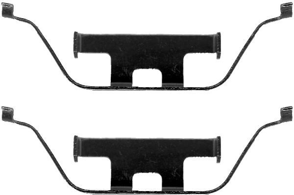 TEXTAR 82057500 Планка супорта (заднього) прижимна (к-кт) BMW X5/X6 2.5-4.0d 01-