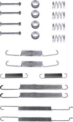 TEXTAR 97011300 Комплект пружинок колодок ручника VW Passat 91-