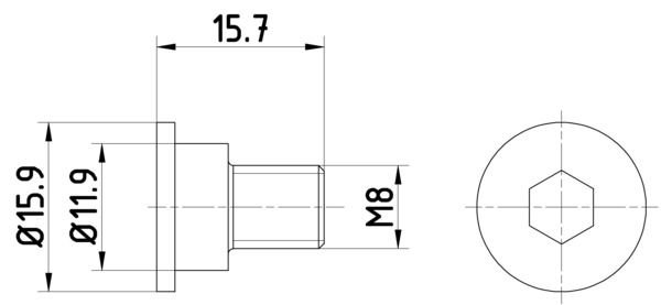TEXTAR TPM0003 Гвинт, гальмівний диск