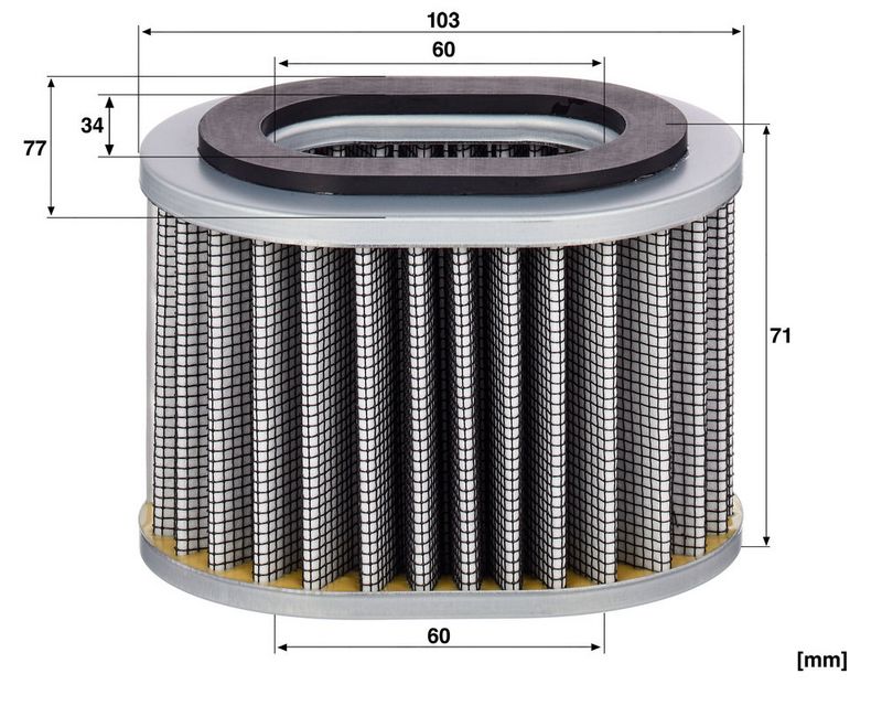 C11040 Фільтр повітря (MANN)