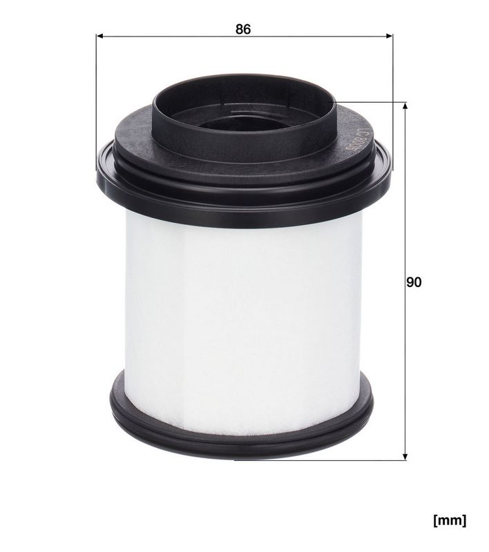 LC8005 Фільтр повітря (MANN)
