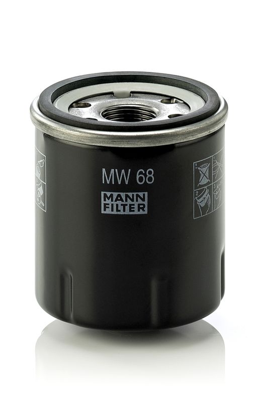 MW68 Фільтр масла (MANN)