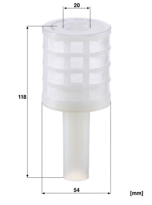 PU53 Фільтр палива (MANN)