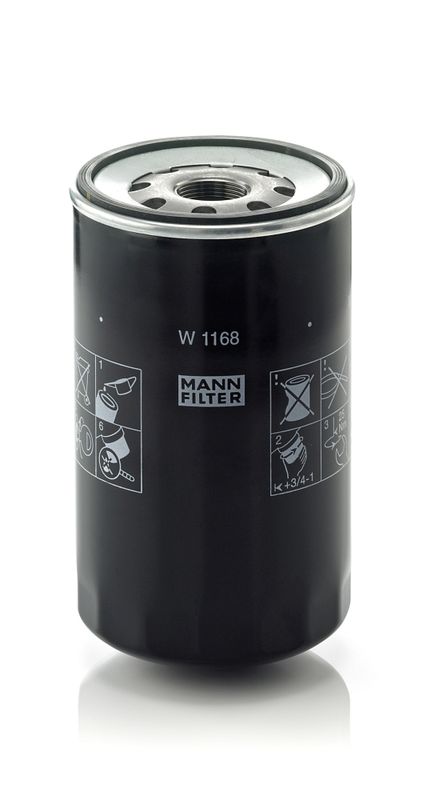 W1168 Фільтр масла (MANN)