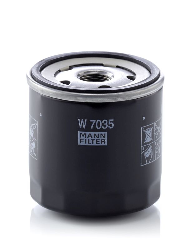 W7035 Фільтр масла (MANN)