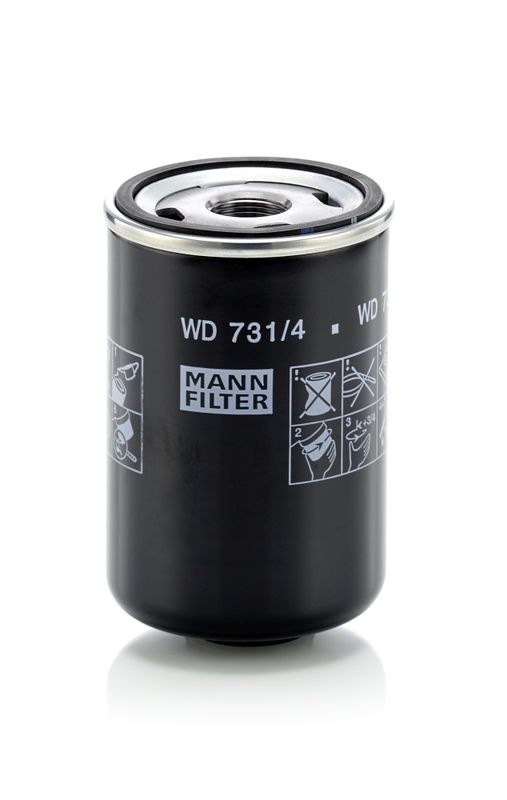 WD731/4 Фільтр масла (MANN)