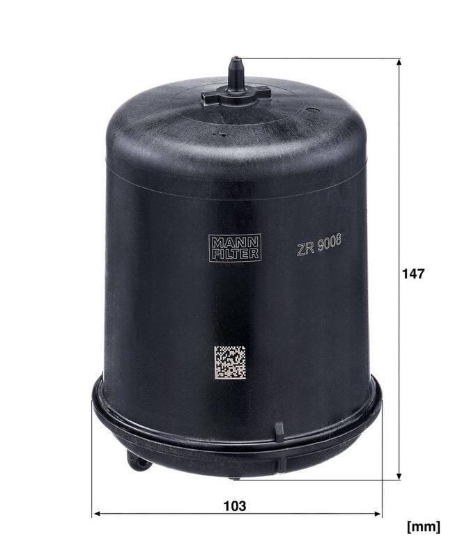 ZR9008z Фільтр масла  (MANN)