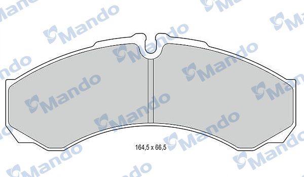 MBF015560 MANDO Гальмівні колодки до дисків