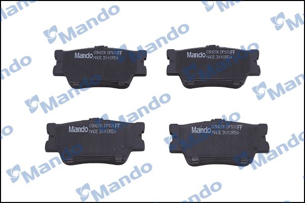 MPT14NS MANDO Гальмівні колодки до дисків