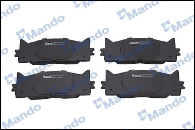MPT17NS MANDO Гальмівні колодки до дисків з антишумом