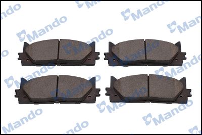 MPT17NS MANDO Гальмівні колодки до дисків з антишумом