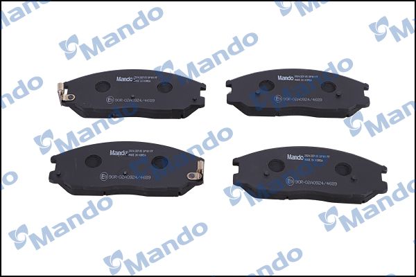 RMPH27 MANDO Гальмівні колодки до дисків з антишумом
