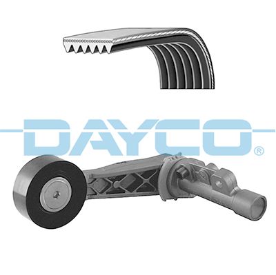 KPV222 DAYCO - Комплект ременя поліклинового