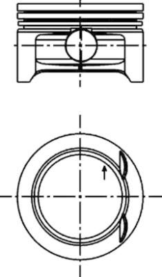 Kolbenschmidt 40382620 Поршень 73,00+0,50