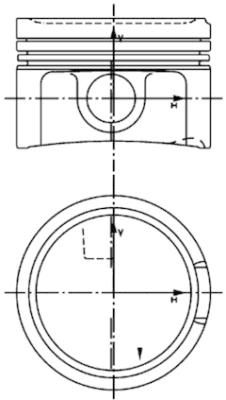 Kolbenschmidt 40434600 Поршень двигуна