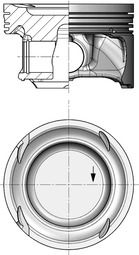 Kolbenschmidt 40859600 Поршень двигуна MB 83,00 M270
