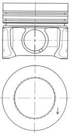 Kolbenschmidt 41095610 Поршень двигуна