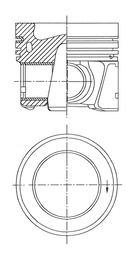 Kolbenschmidt 41937610 Поршень двигуна VAG 2.0 TDI 81,26