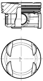 Kolbenschmidt 41940620 Поршень двигуна VAG 1.4 TFSI/ g-tron / 1.4 TFSi Flex/1.4 TSi BlueMotion/1.4 T