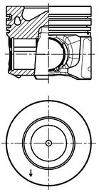 Kolbenschmidt 42028600 Поршень AUDI 83,0