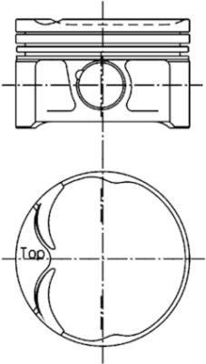 Kolbenschmidt 94629611 Поршень двигуна PORSCHE 86,005