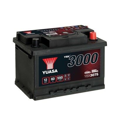 Аккумулятор YBX3075 Yuasa 12V 60Ah 550A
