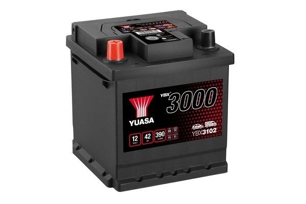 Аккумулятор YBX3102 Yuasa 12V 42Ah 390A