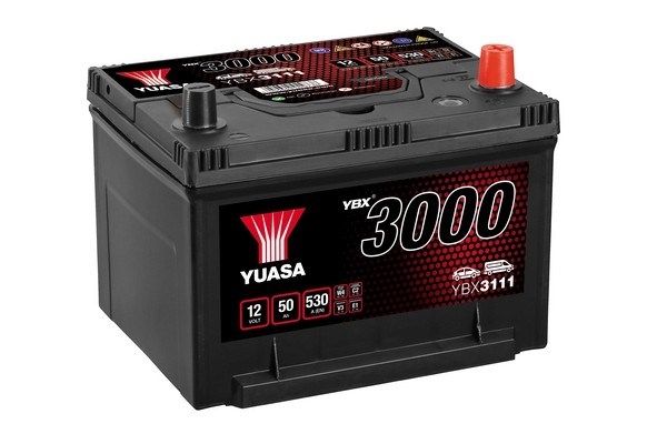 Акумулятор YBX3111 Yuasa 12V 50Ah 530A