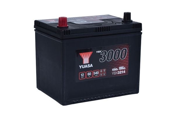 Аккумулятор YBX3214 Yuasa 12V 60Ah 540A