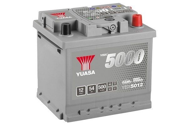 Акумулятор YBX5012 Yuasa 12V 54Ah 500A