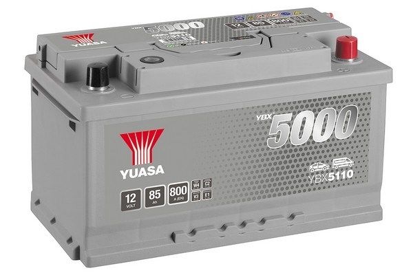Аккумулятор YBX5110 Yuasa 12V 85Ah 800A