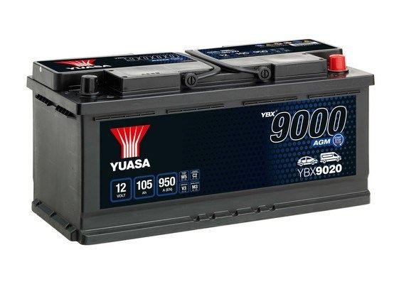 Аккумулятор YBX9020 Yuasa 12V 105Ah 950A