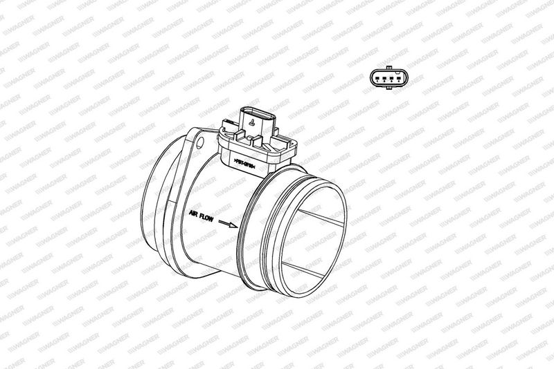 Wagner AFS00067 Витратомір повітря