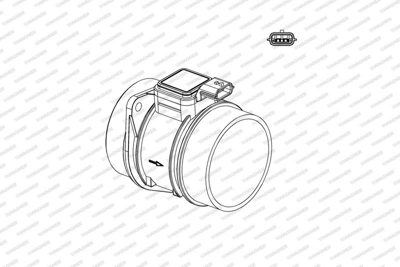 Wagner AFS00085 Витратомір повітря