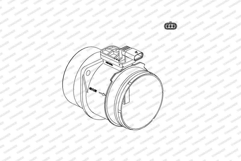 Wagner AFS00160 Витратомір повітря