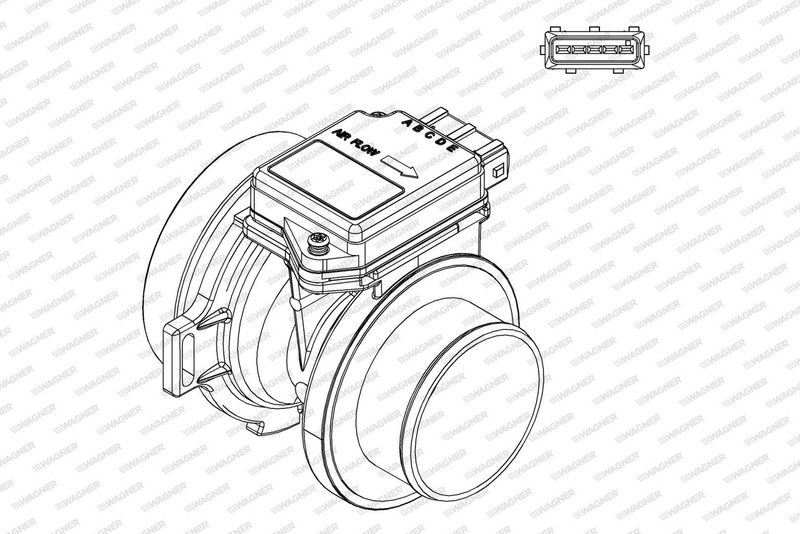 Wagner AFS00236 Витратомір повітря