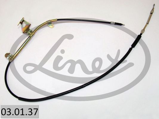 LINEX 030137 Трос ручника (R) Audi A4/A6 97-05 (1958/1705 мм)