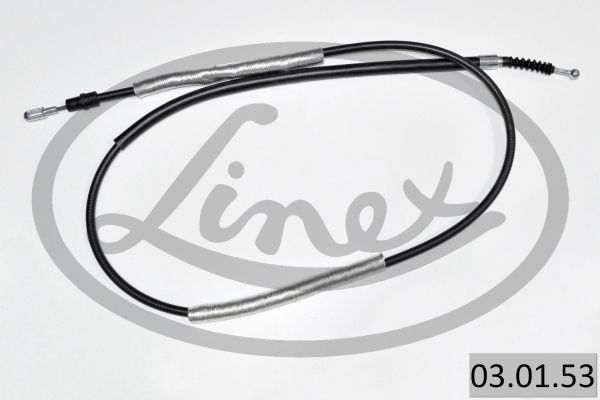 LINEX 030153 Трос ручника (задній) Audi A4 03-09 (1736/1572mm)