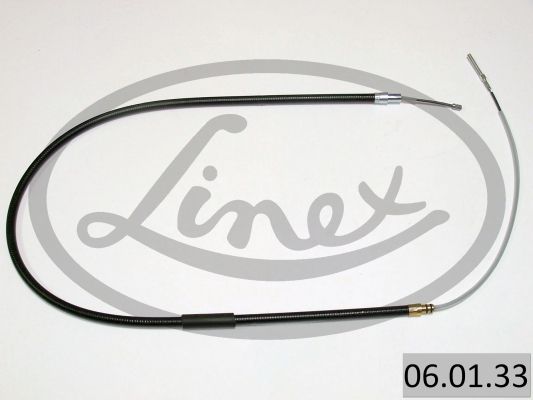 LINEX 060133 Трос ручника (L) BMW 3 (E46) 98- (1693/1140 мм)