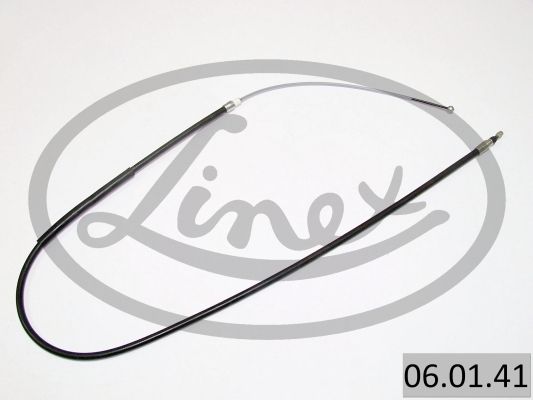 LINEX 060141 Трос ручника (задній) (L) BMW X3 (E83) 03-11 (1613/1230mm)